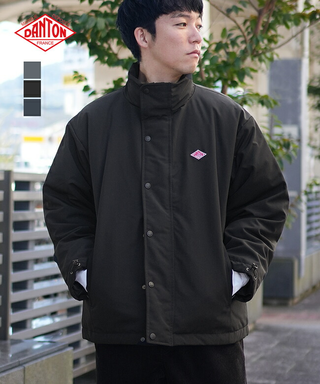 ◇[DT-A0532TET]DANTON(ダントン) STAND COLLAR JACKET スタンドカラー