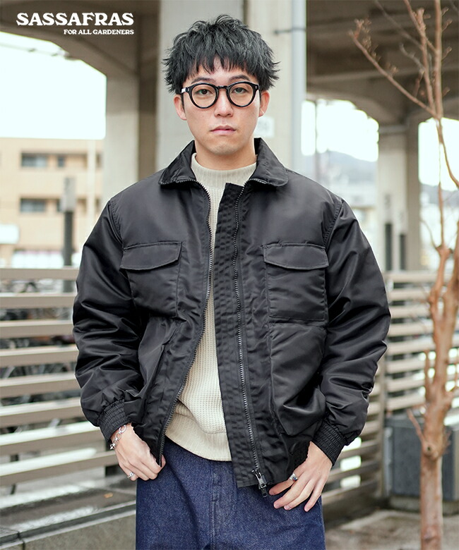 SF-242155]SASSAFRAS(ササフラス) D/C Armor Jacket Heavy ディグス