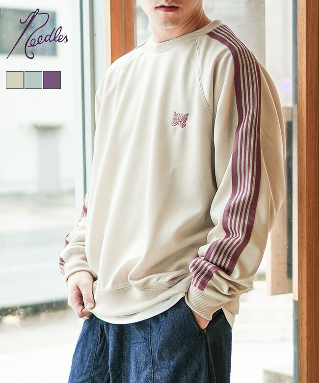 SALE 30%OFF】[QV306]NEEDLES(ニードルズ) Track Crew Neck Shirt