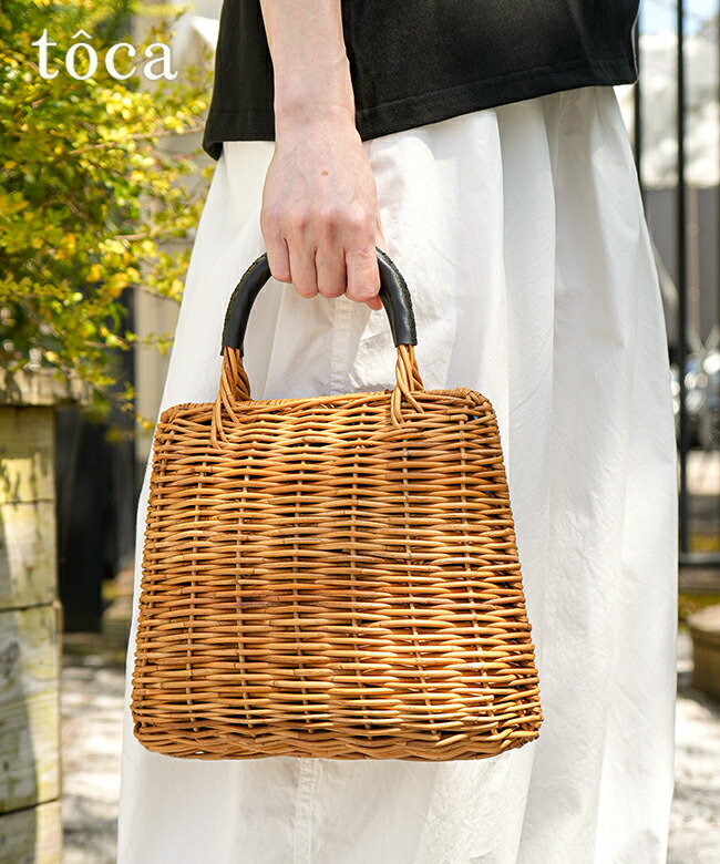 tc251-01]toca(トーカ)ARAROG SHELL BAG アラログ シェルバッグ かご