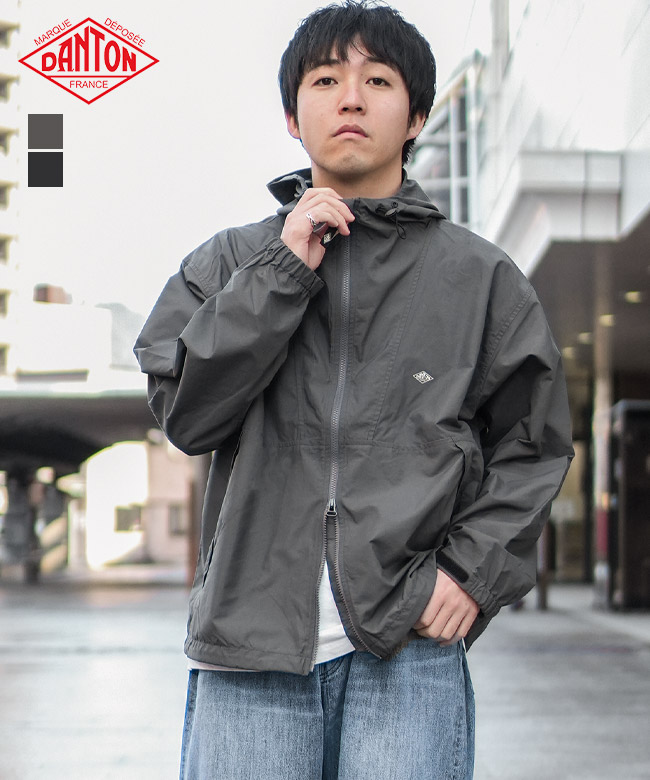 ◇[DT-A0675SNY]DANTON(ダントン) HOODED SHORT JACKET フーデッド