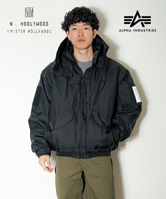 9254-BL01-055]N.HOOLYWOOD(エヌハリウッド)×ALPHA Industries