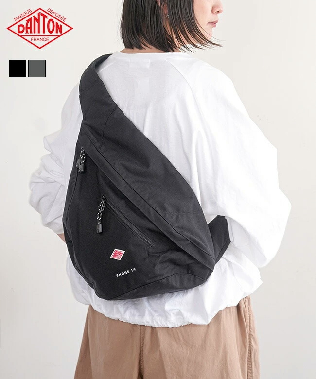 ◇[RHONE14]DANTON(ダントン) CORDURA CANVAS ONE SHOULDER BAG