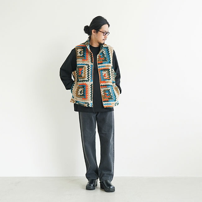 NQ094]ENGINEERED GARMENTS(エンジニアド ガーメンツ)HIGH MOCK KNIT