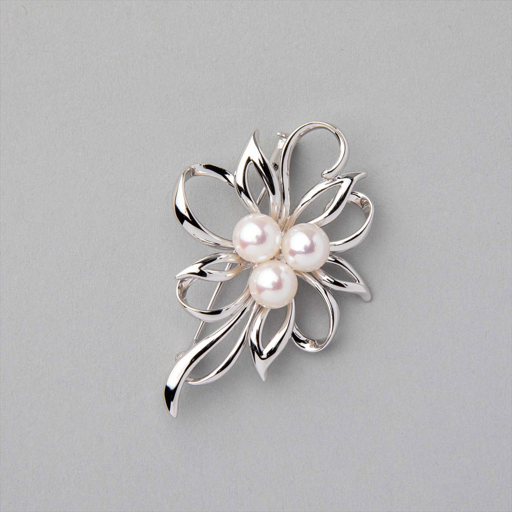 TASAKI アコヤ真珠 約4mm-4.5mm ブローチ Silver 楽天市場】□新品同様