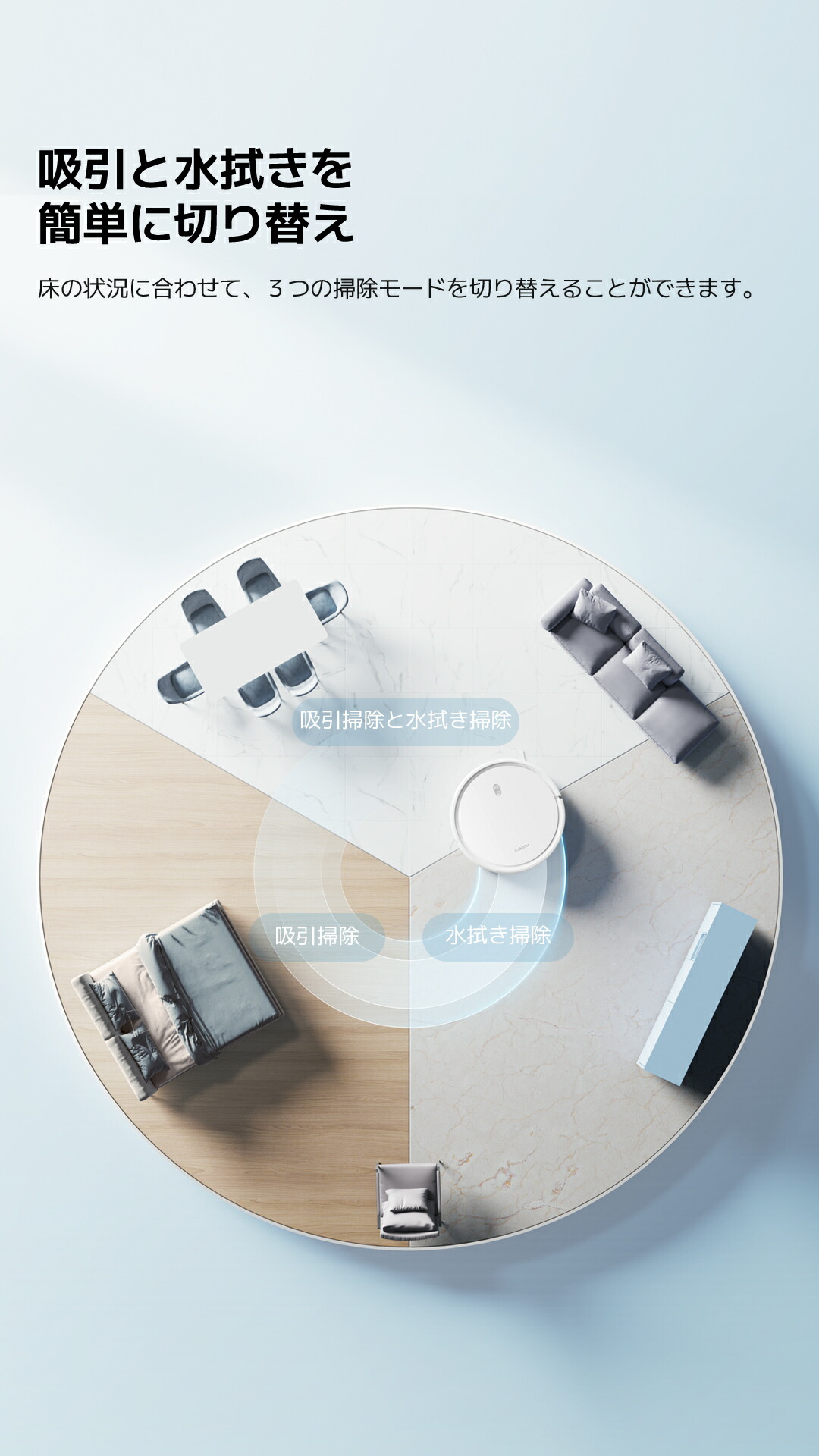 楽天市場】【期間限定セール】Xiaomi ロボット掃除機 E10 掃除ロボット