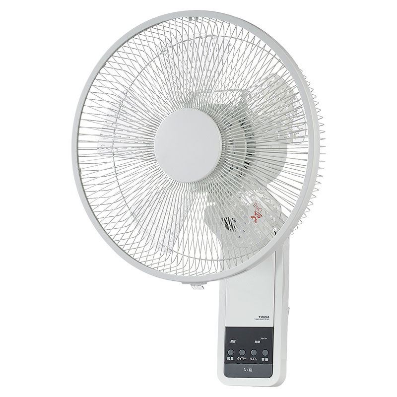 ユアサプライムス.com｜ユアサプライムス 壁掛け扇風機 YKW-380EFR(W