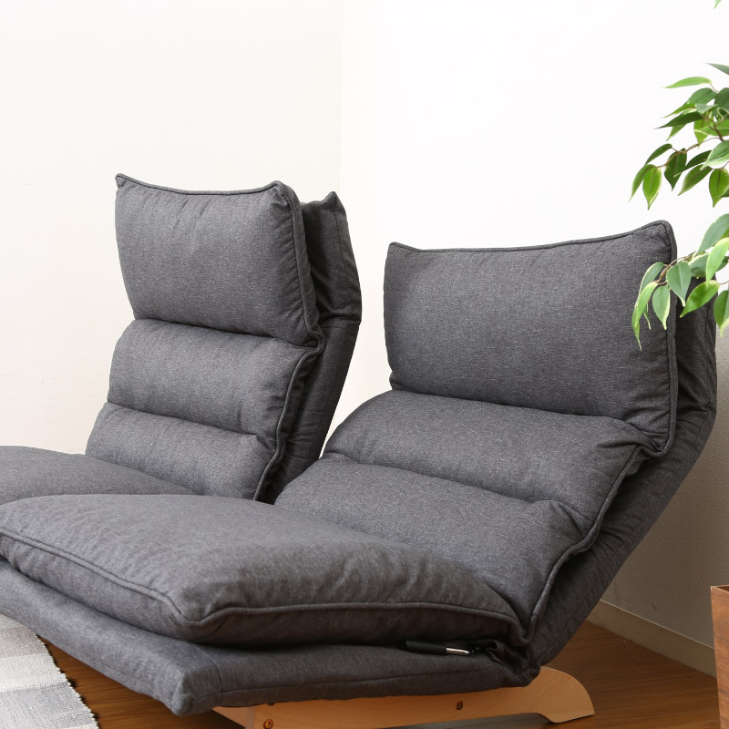 ユアサプライムス.com｜19207 ダブルクッション座椅子 2P フィット2