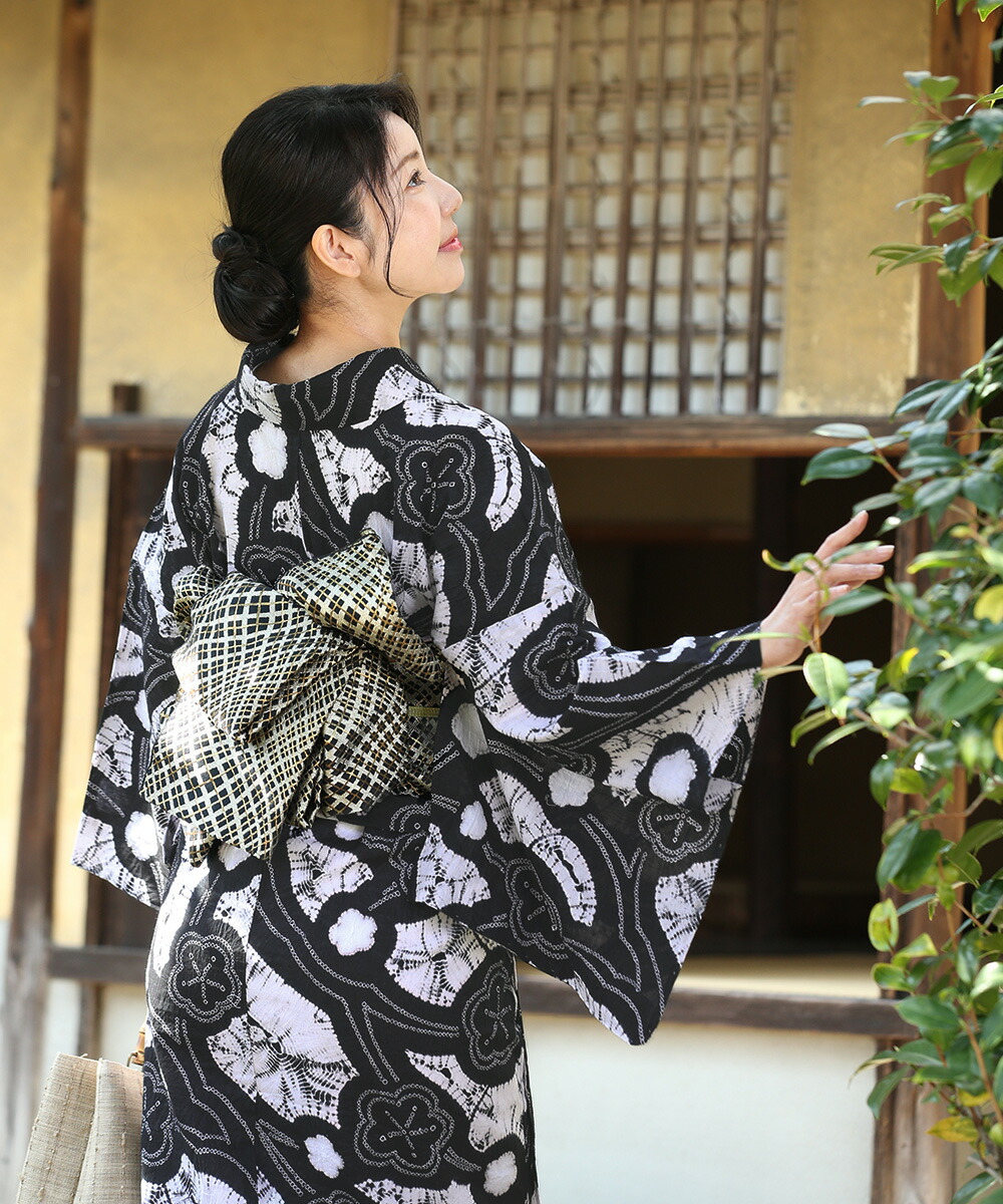 浴衣 有松絞り つゆくさの有松鳴海絞り浴衣：つゆくさ公式通販サイト