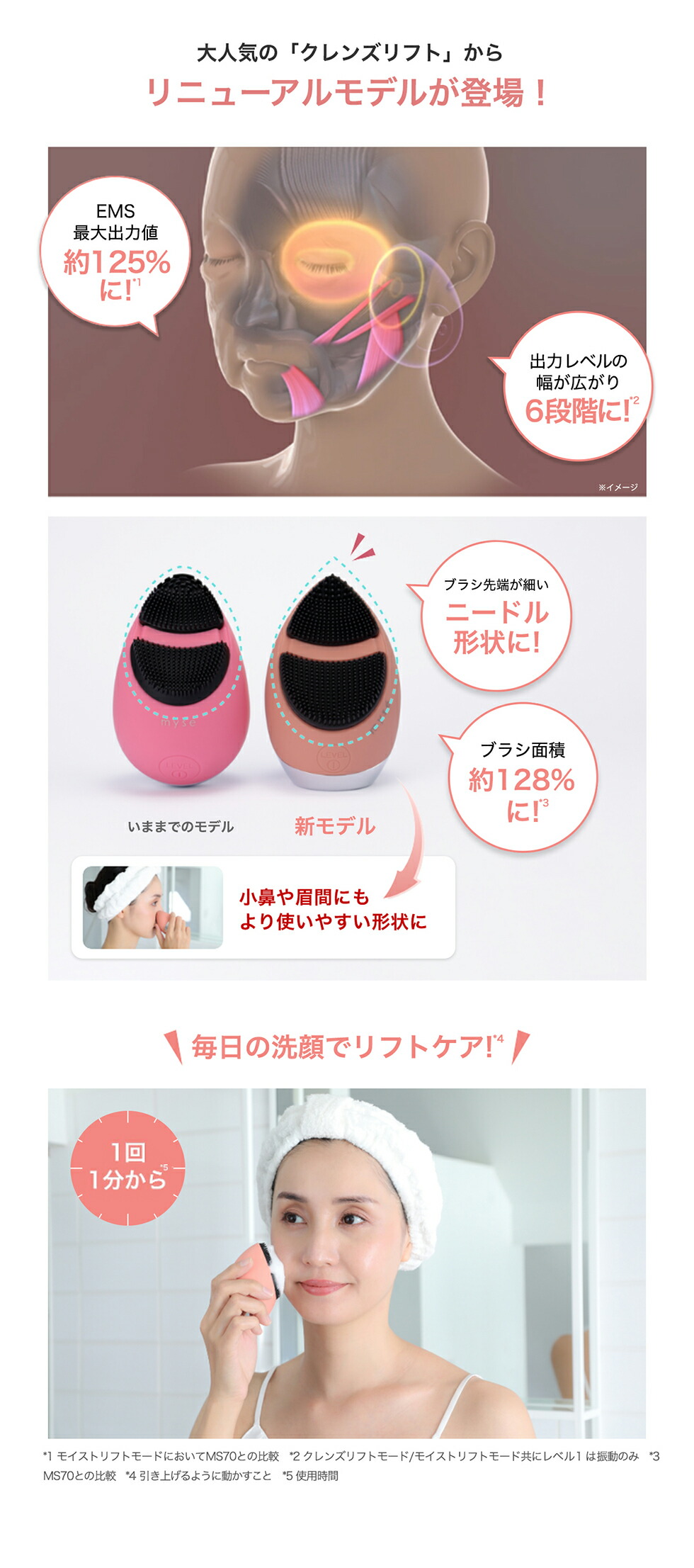 楽天市場】【P20倍☆3/4 20:00から3/11 1:59まで】洗顔 ブラシ 美顔器