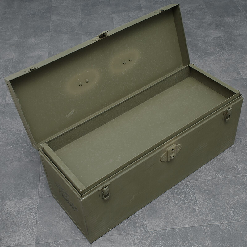 楽天市場】米軍 WW2 M6 スチール ツールボックス オリーブ デッド