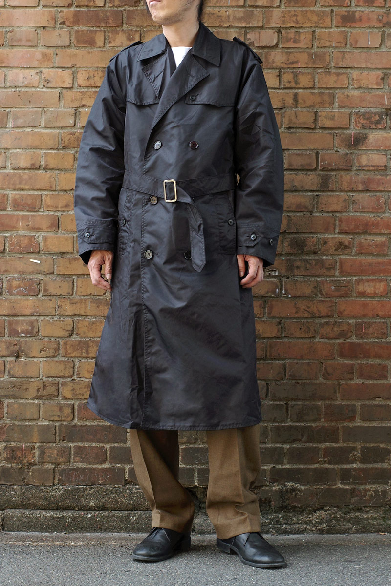 楽天市場】イタリア軍 NAVY ナイロン トレンチコート ネイビー デッド