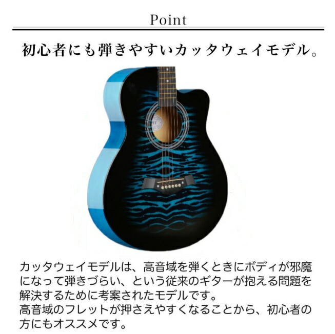 楽天市場】アコースティックギター 初心者16点セット 初心者 セット