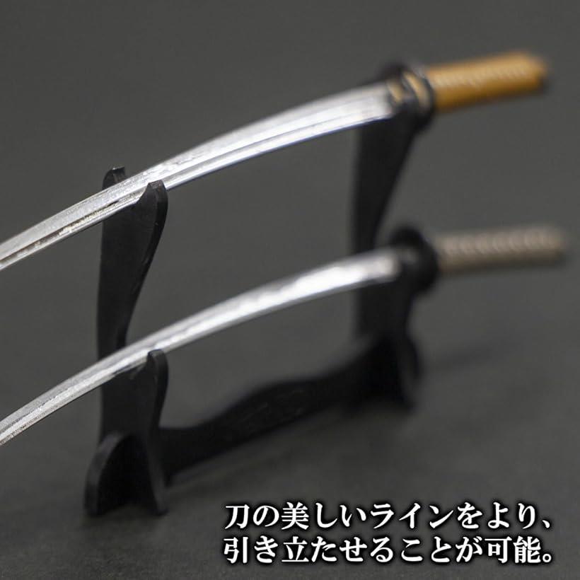 楽天市場】互換品 刀掛け 刀置き 2本掛け 黒 収納 刀台 刀掛台 刀剣