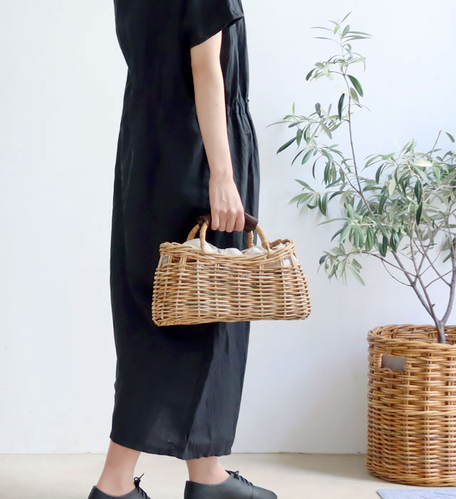 楽天市場】【公式】アラログかごバッグA (かごバッグ) 500WORKS.ラタン