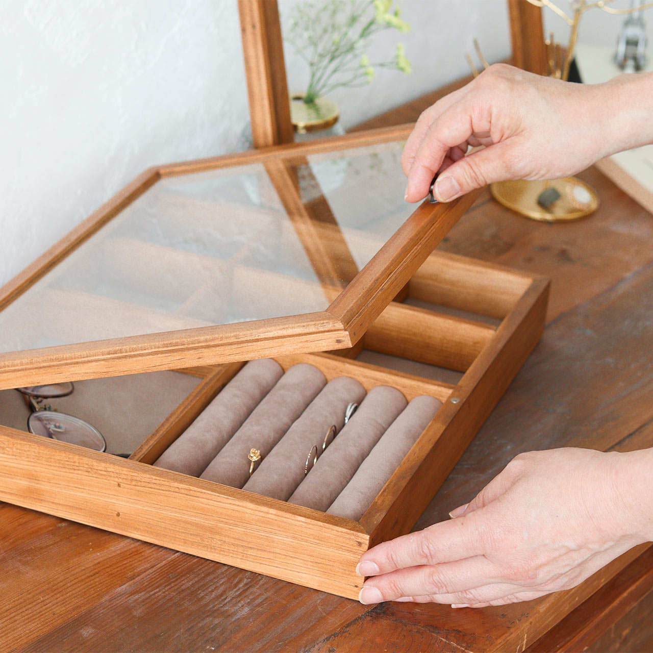 楽天市場】【公式】ナインマーケ パイン アクセサリーマルチケース