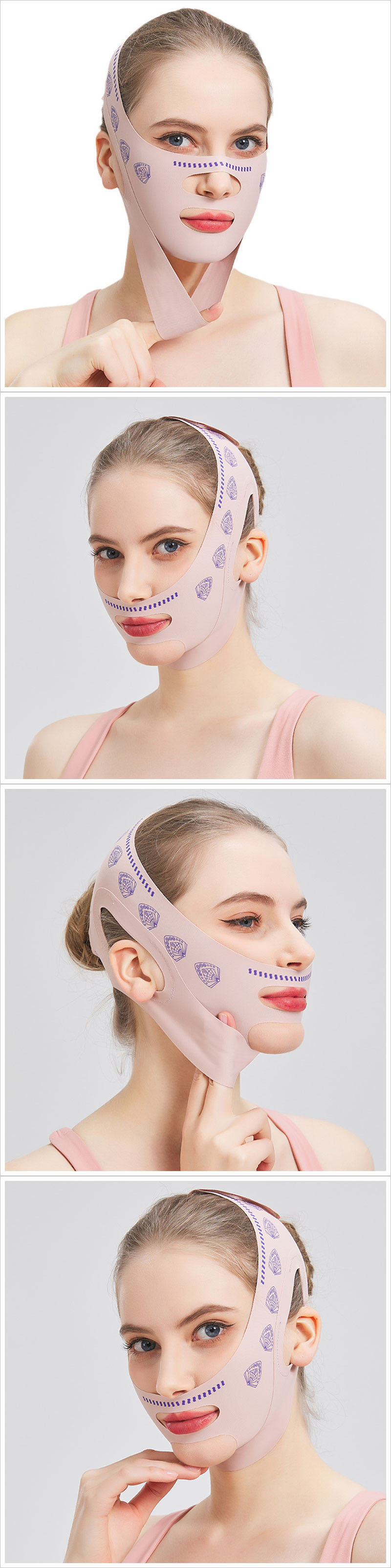 楽天市場】＼当日発送／【ROKUA】Vライン小顔リフトマスク 小顔マスク