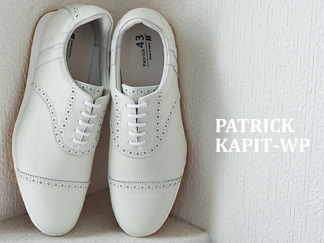 PATRICK パトリック KAPIT-WP カピトウォータープルーフ WHT ホワイト