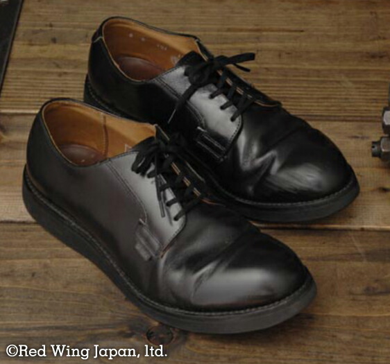RED WING 101 POSTMAN OXFORD BLACK CHAPPARREL 短靴 ブーツ サービス
