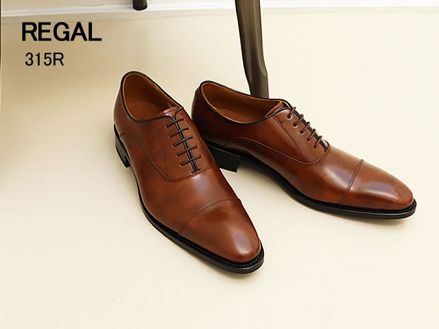 REGAL リーガル ストレートチップ 315R BROWN ブラウン ビジネス