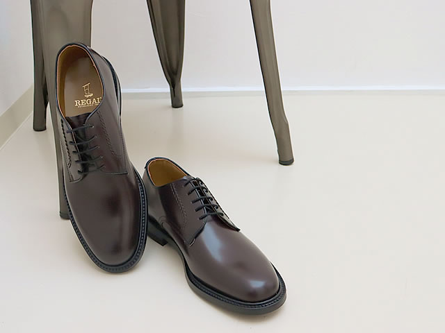 REGAL リーガル プレーントゥ 2504 BROWN ブラウン ビジネスシューズ