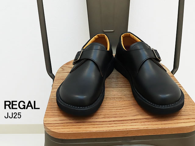 REGAL Walker リーガルウォーカー モンクストラップ JJ25AG BLACK