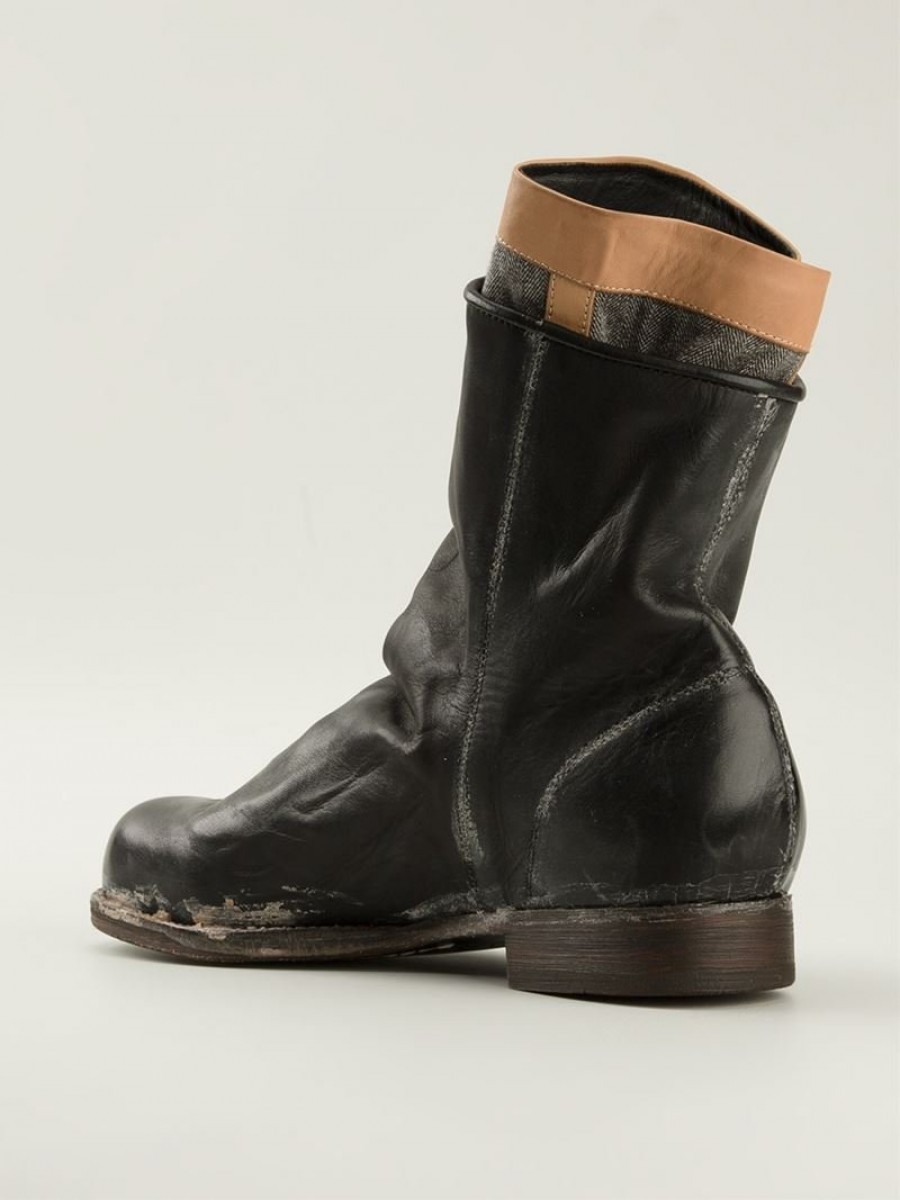Maison MIHARAYASUHIRO GRAIL!AW09 Distressed layered boots.Like