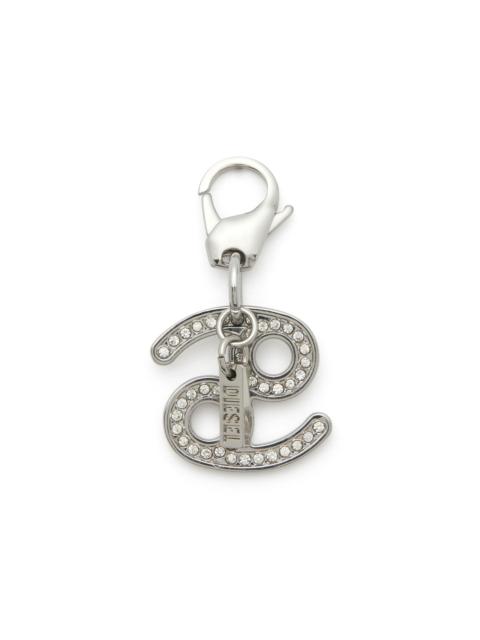 Rick Owens Silver Pentagram Keychain | REVERSIBLE