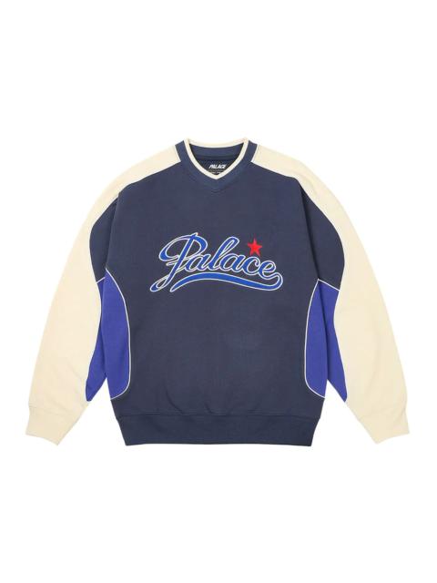 PALACE PHANTASY WARM UP CREW BLUES | REVERSIBLE