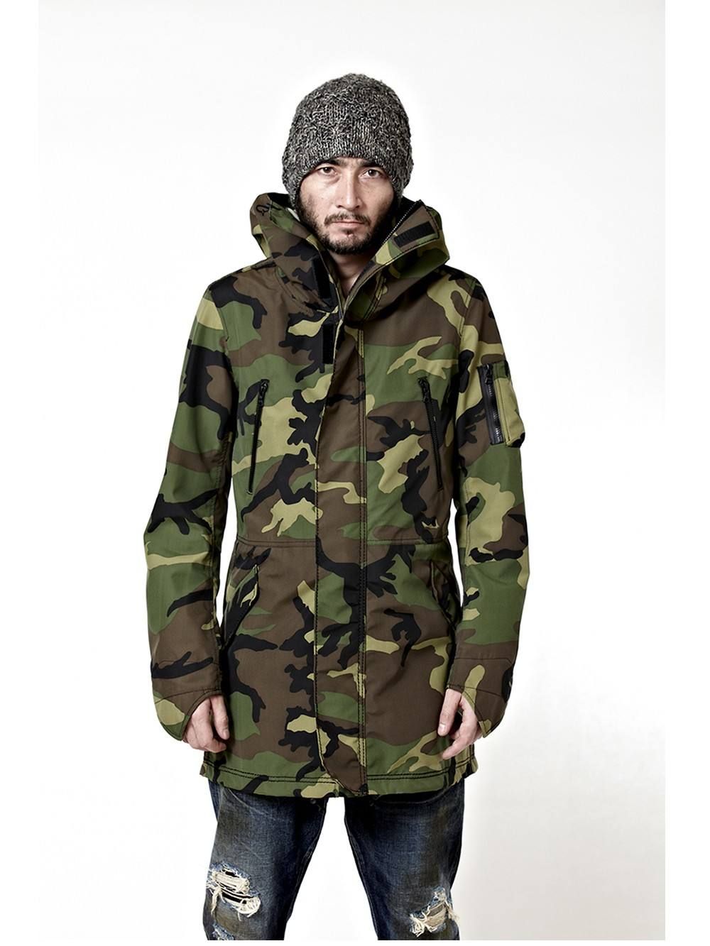 ISAMU KATAYAMA BACKLASH - アメリカ軍 GORE-TEX モッズコート 1276-02