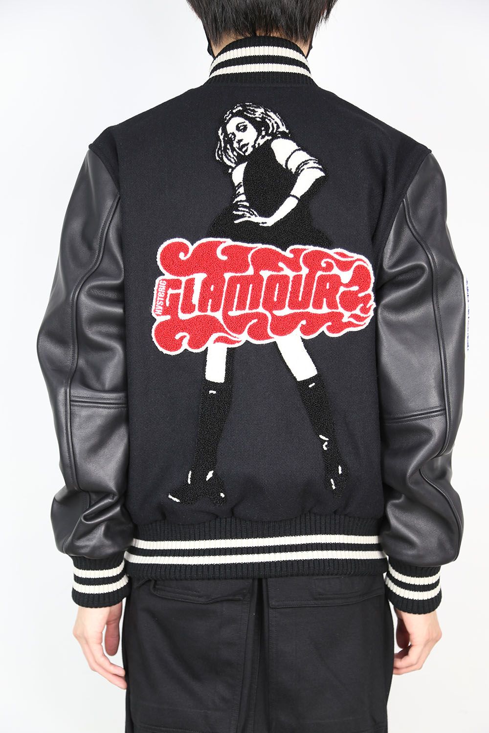 HYSTERIC GLAMOUR - VIXEN GIRL刺繍 ヴァーシティジャケット