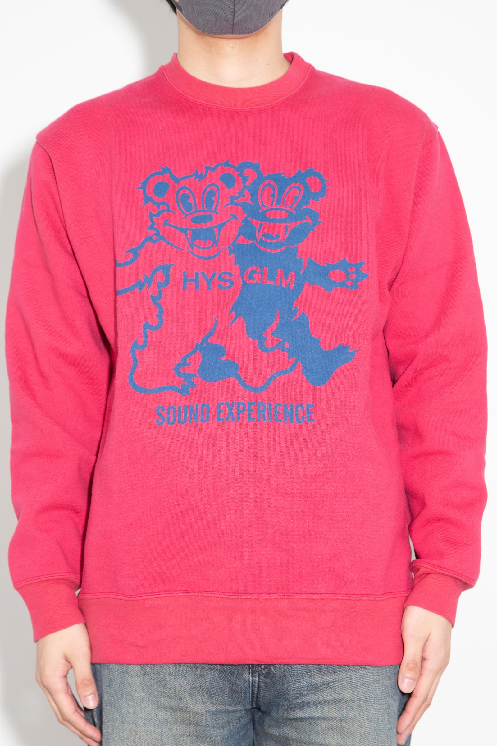 HYSTERIC GLAMOUR - FIRE BEAR PARTY スウェット / ピンク | Tempt