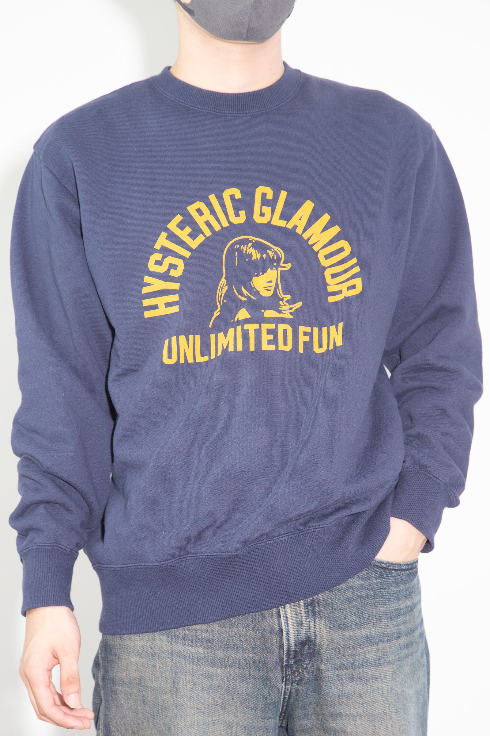 HYSTERIC GLAMOUR - UNLIMITED FUN スウェット / グレー | Tempt