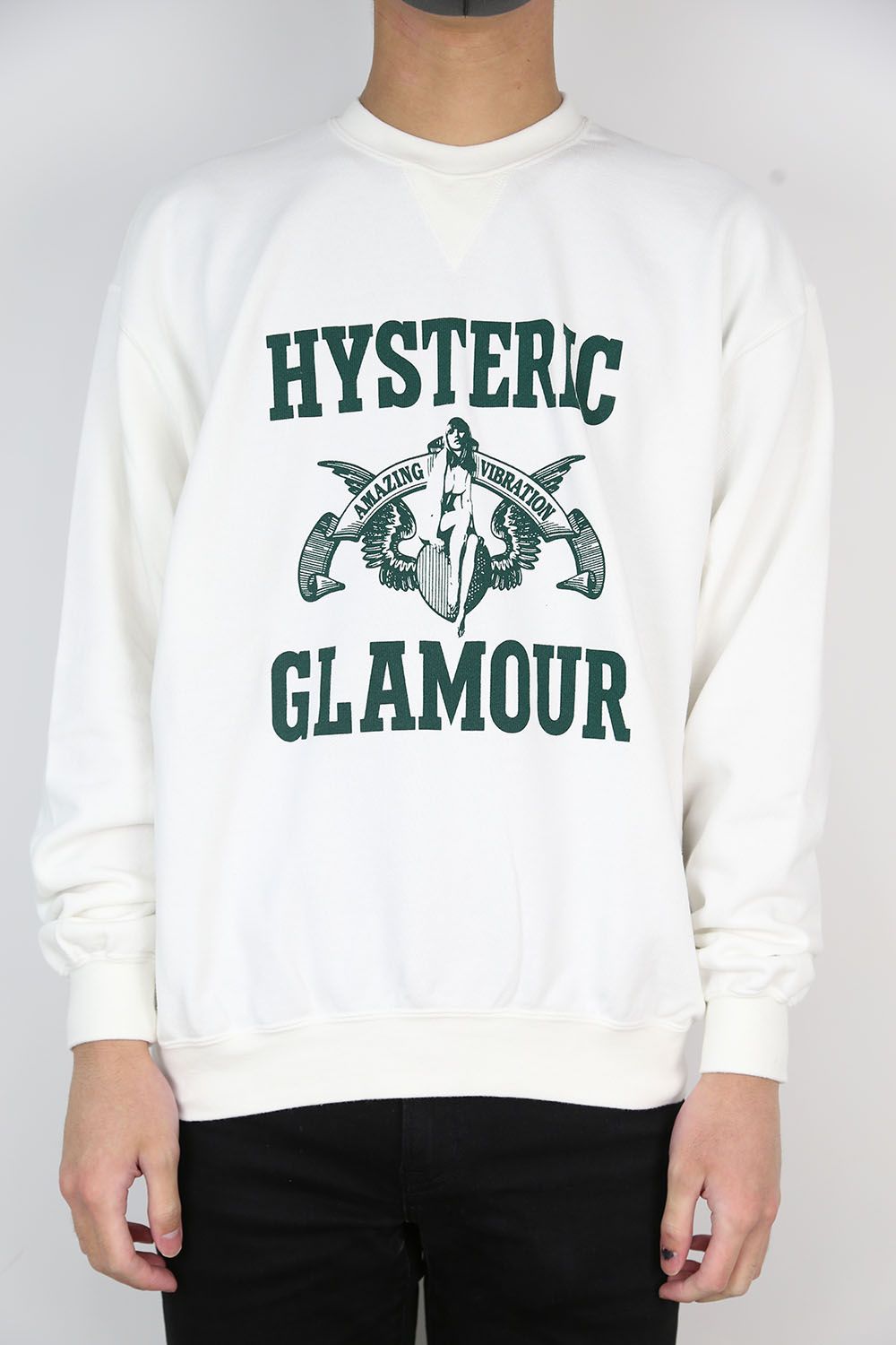 HYSTERIC GLAMOUR - AMAZING VIBRATION スウェット / ホワイト | Tempt