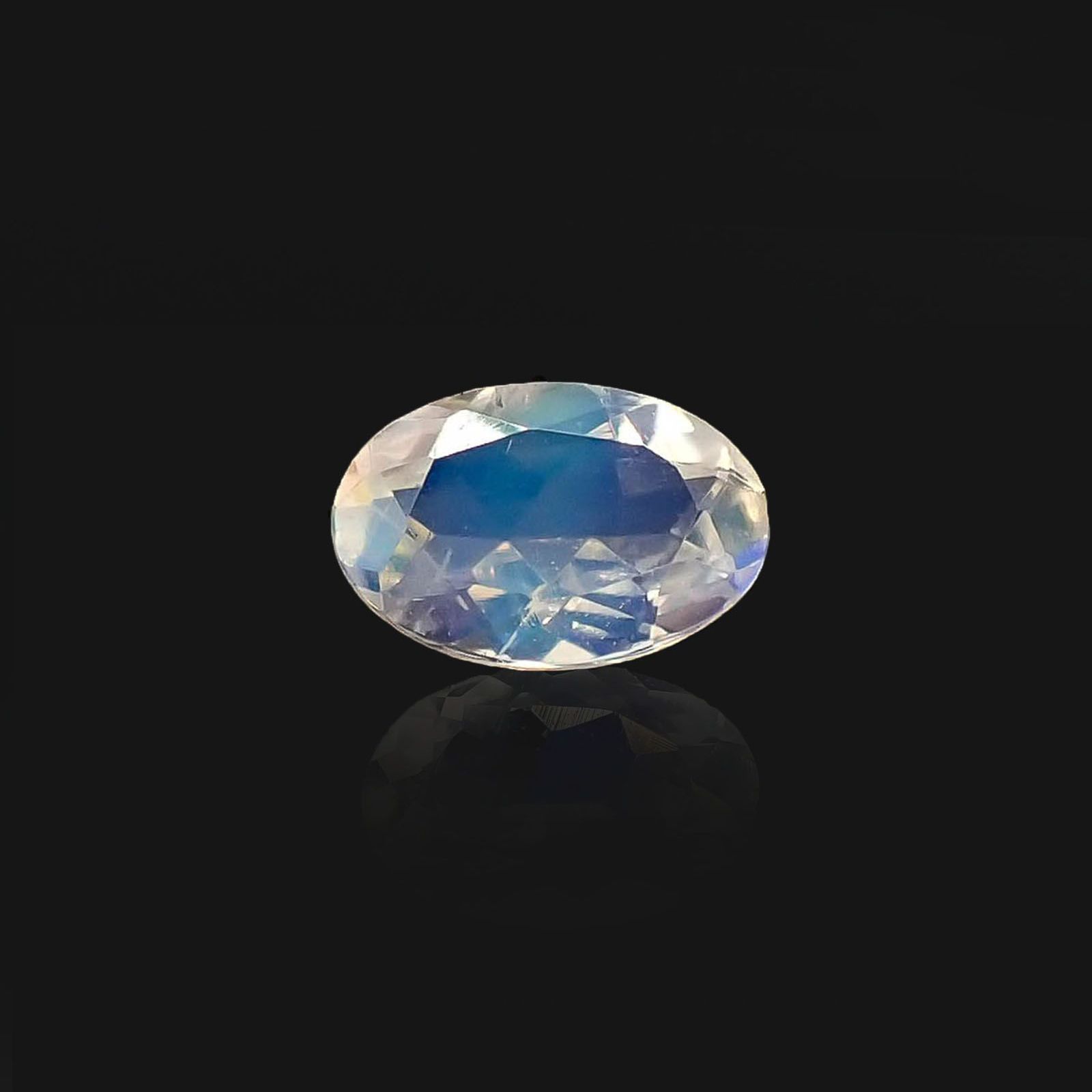 インド ビハール産レインボームーンストーン シルバー925 35㎜×17