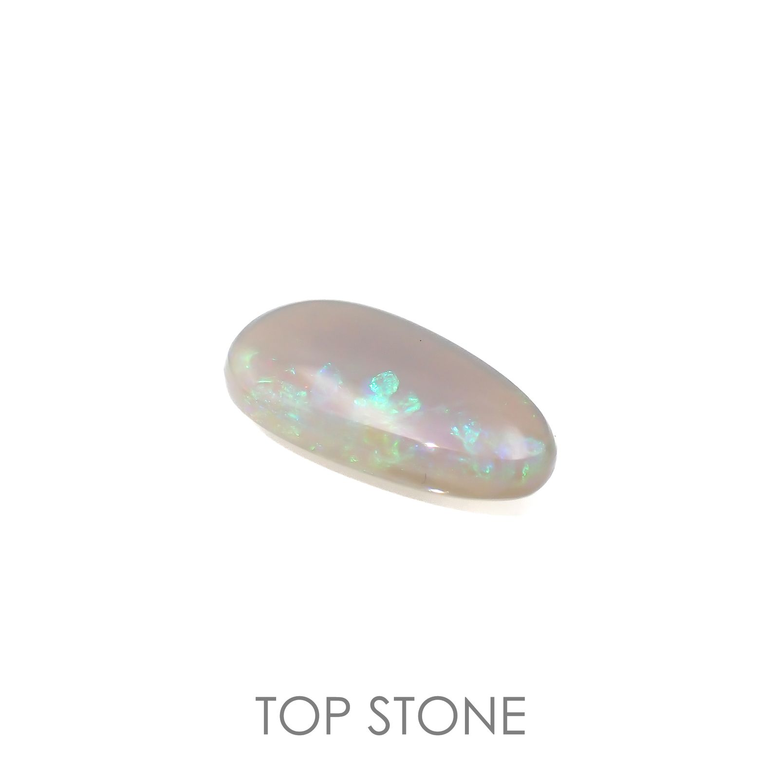 ブラックオパール(宝石名ブラック・オパール)オーストラリア産 ソ付(彩