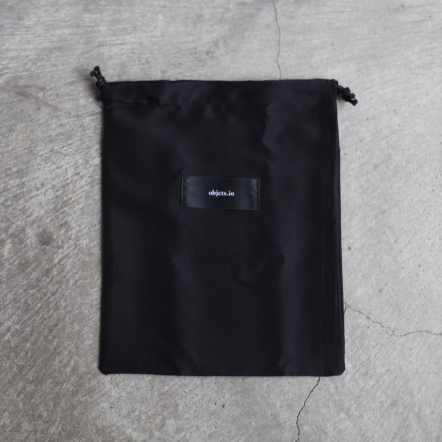 objcts.io - 【残り一点】レザーストラップ付マイクロバッグ(GRAY