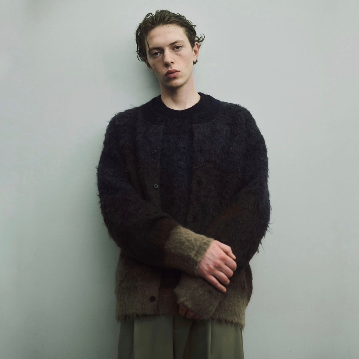 ssstein - 【残り一点】Gradation Mohair Knit Cardigan | ACRMTSM