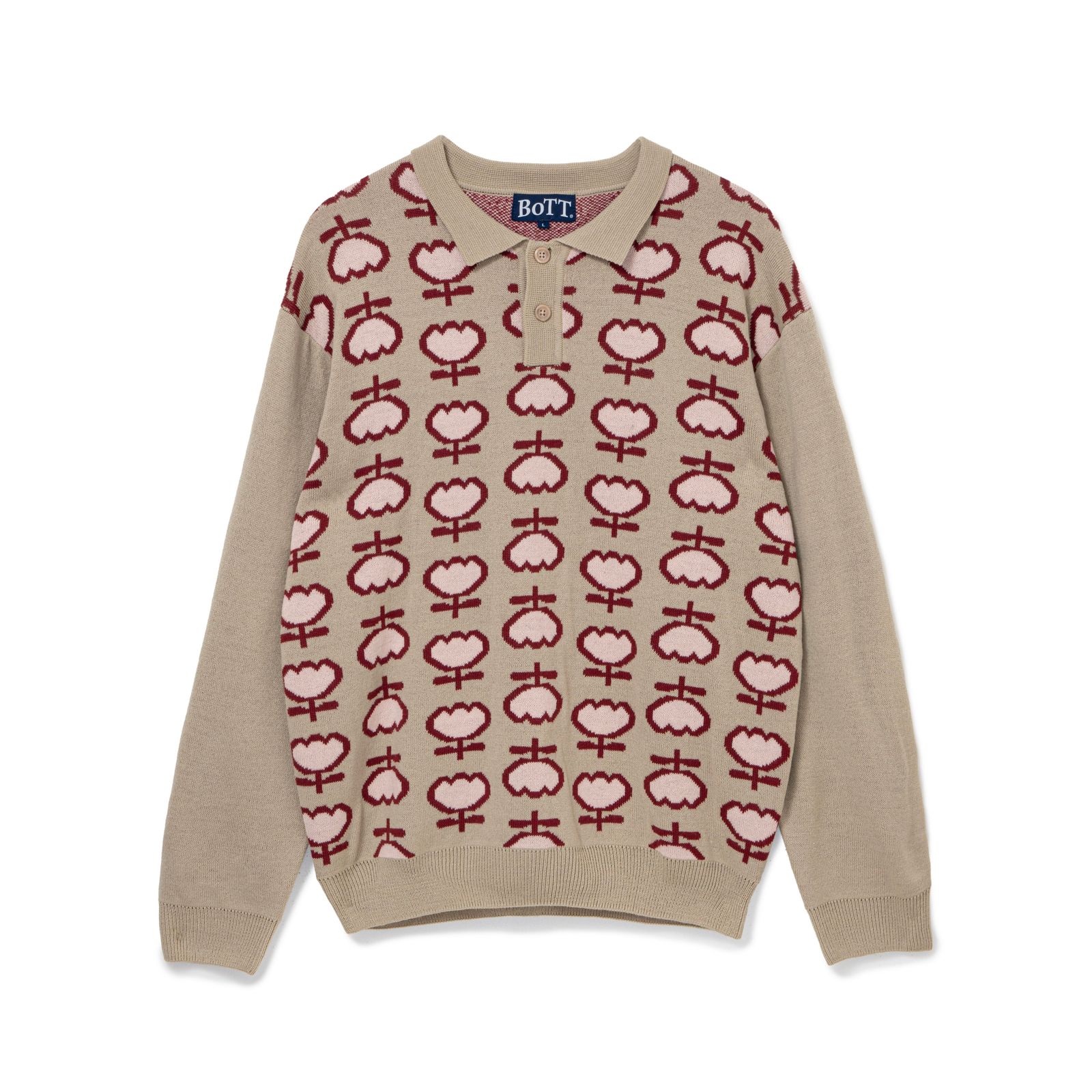 BoTT - 【残り一点】Tulip Knit Polo | ACRMTSM ONLINE STORE