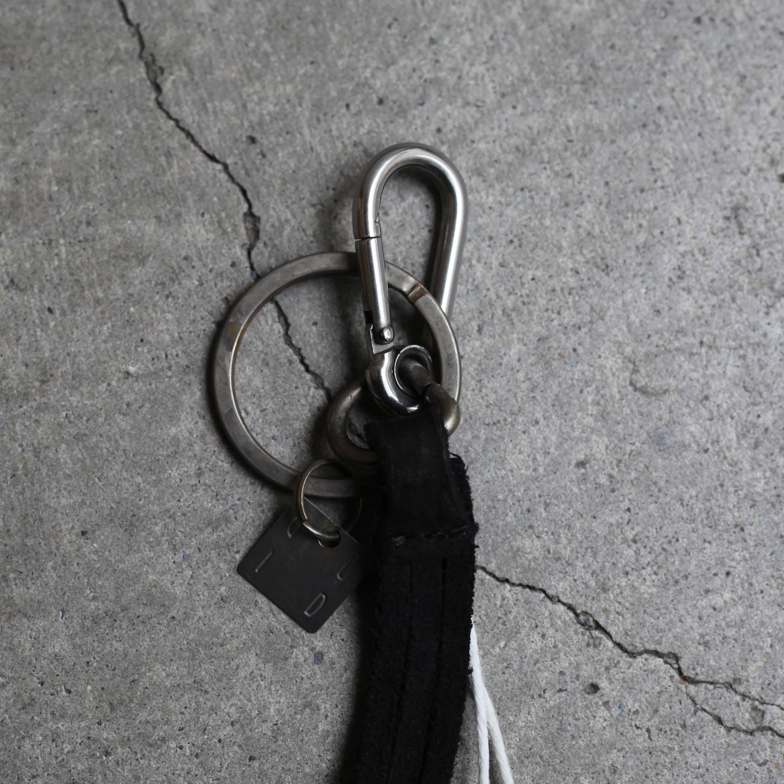 GUIDI - 【再販売通知受付可能】Leather Knotted Keychain | ACRMTSM
