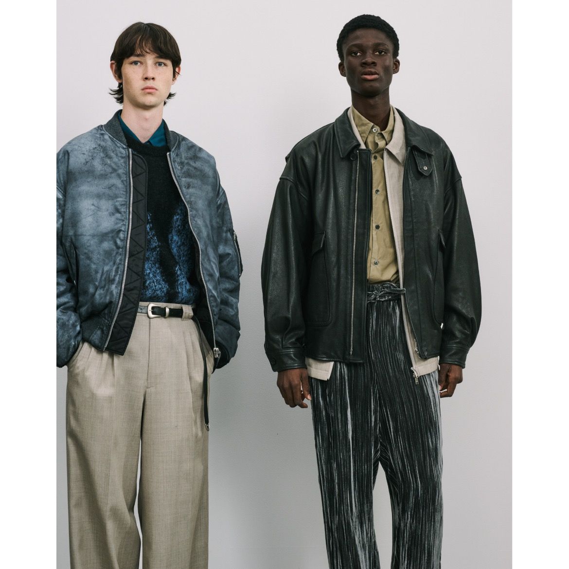 YOKE - 【残りわずか】Leather Flight Jacket | ACRMTSM ONLINE STORE