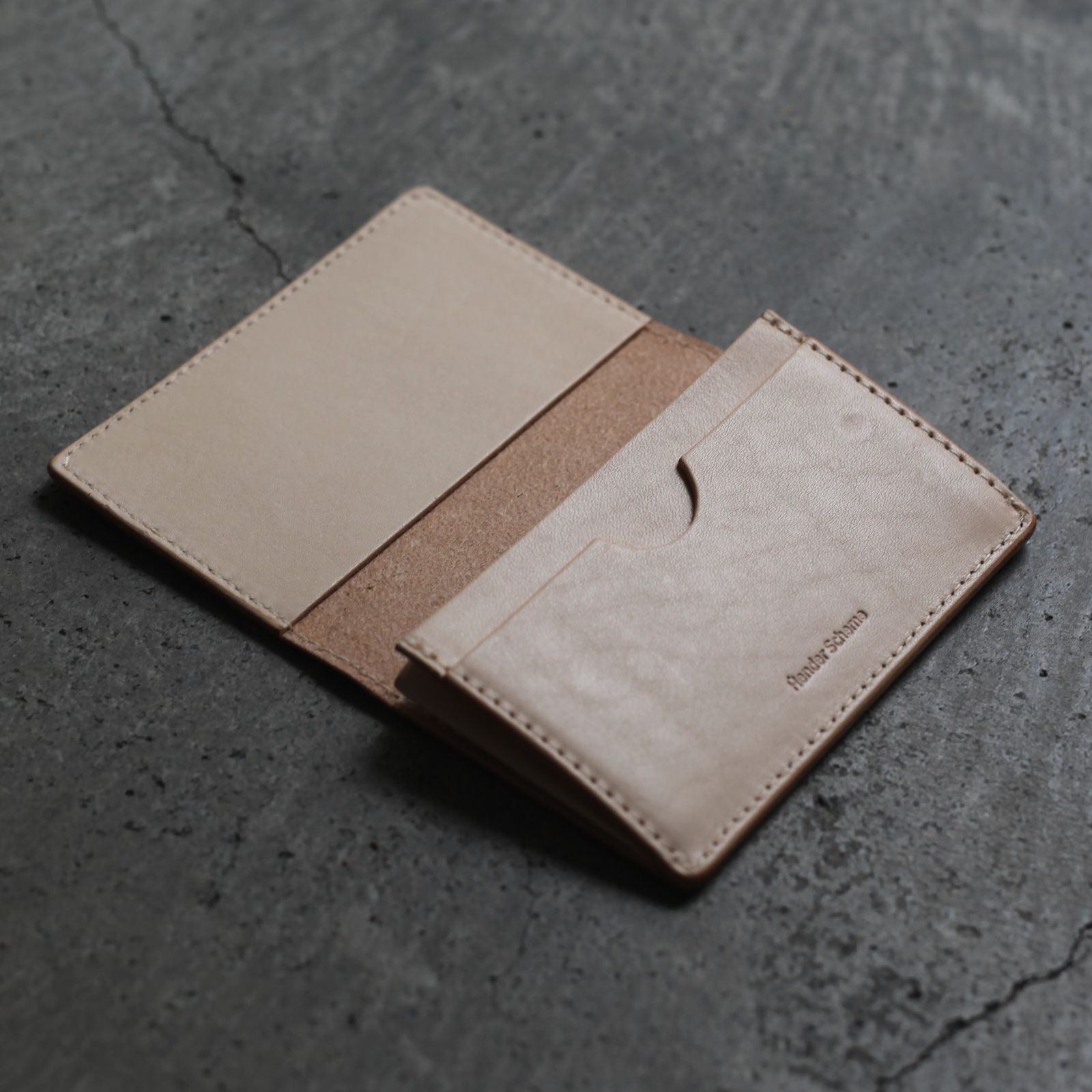 Hender Scheme - 【残りわずか】Folded Card Case(NATURAL) | ACRMTSM