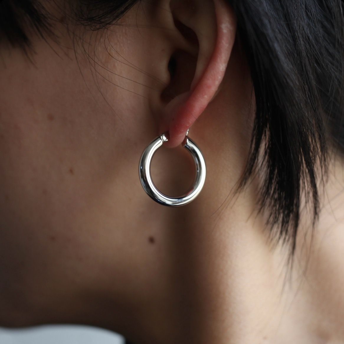 TOMWOOD - 【残り一点】Classic Hoops Thick Medium(SILVER) | ACRMTSM