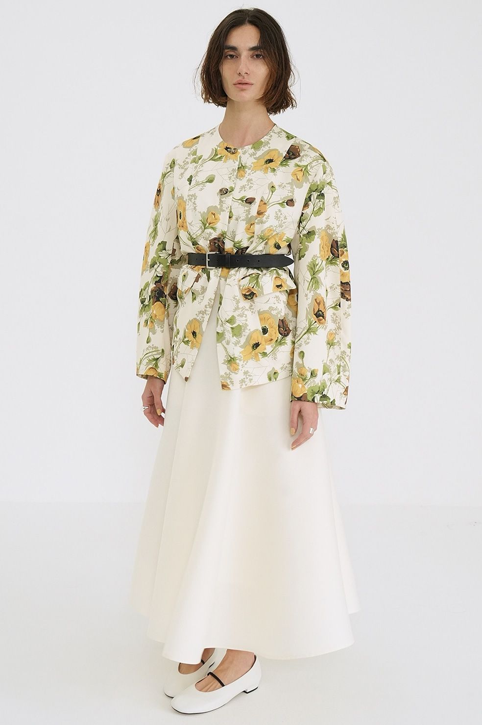 CLANE - 【新木優子さん着用】スカーフフラワーリボントップス - SCARF