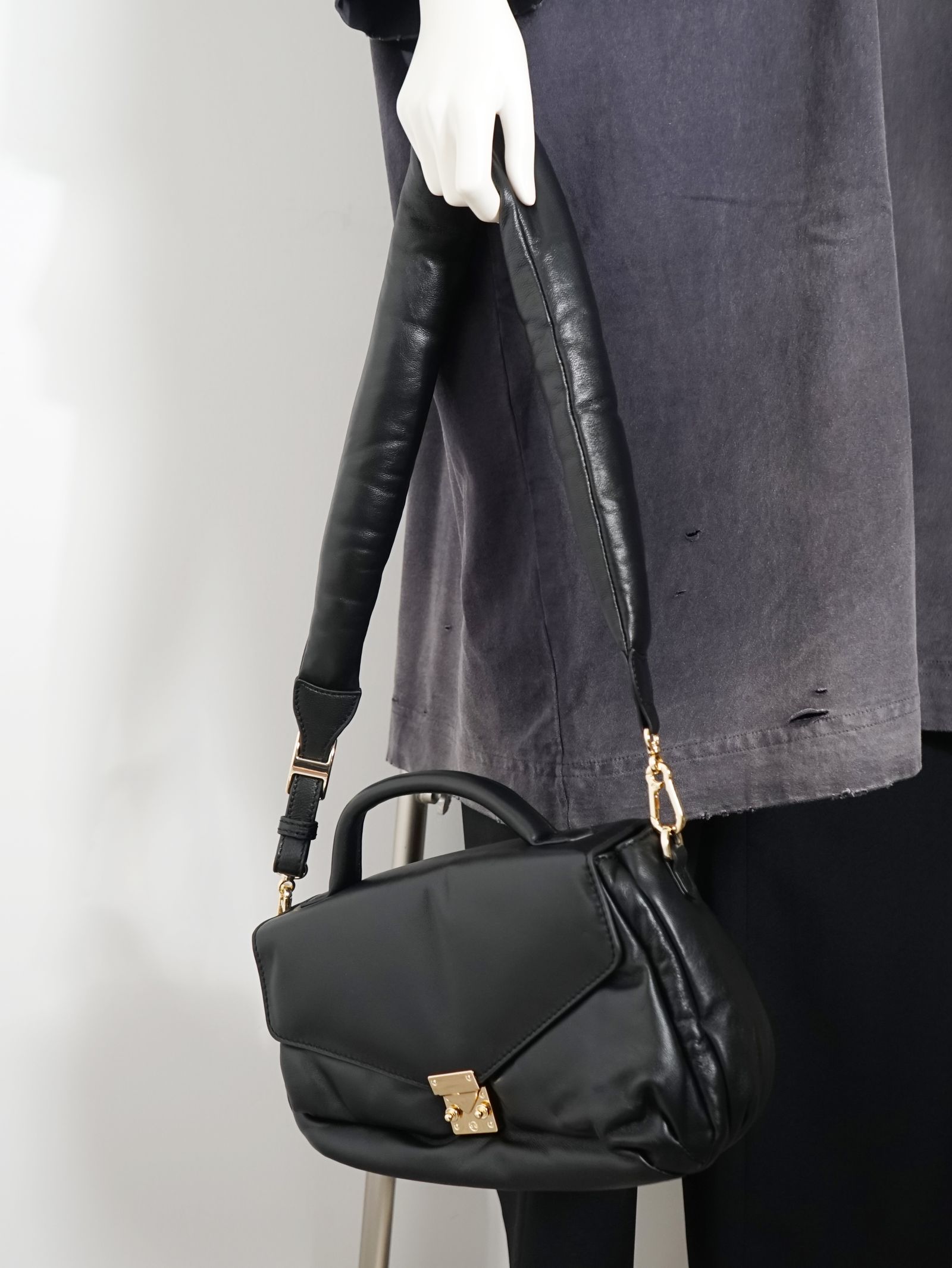 Maison MIHARA YASUHIRO - パファーショルダーバッグ - PUKER Puffer