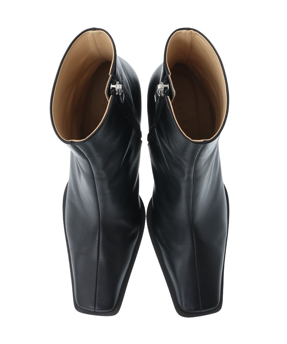 CLANE - スクエア― エッジ ショート ブーツ - SQUARE EDGE SHORT BOOTS