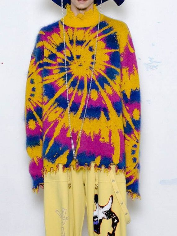 KIDILL - タイダイ ジャガード ニット - TIE DYE JACQUARD KNIT COLLAB