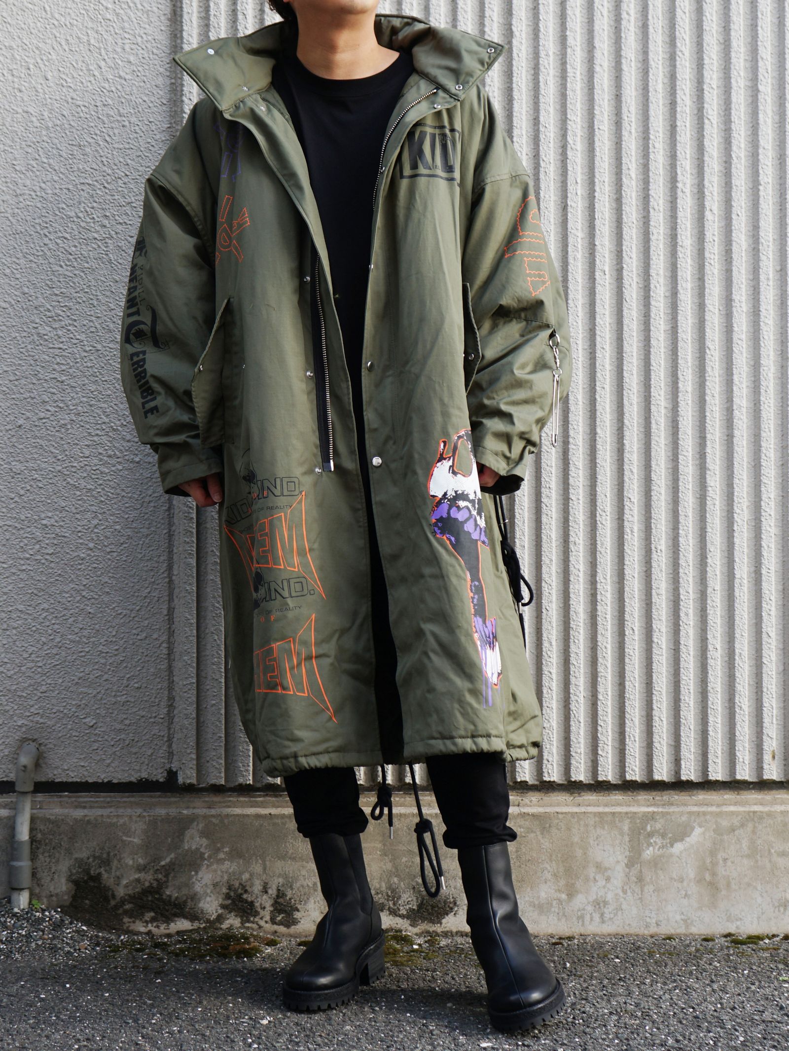 ミリタリー×パンキッシュ” KIDILLのモッズコートスタイル | 1423