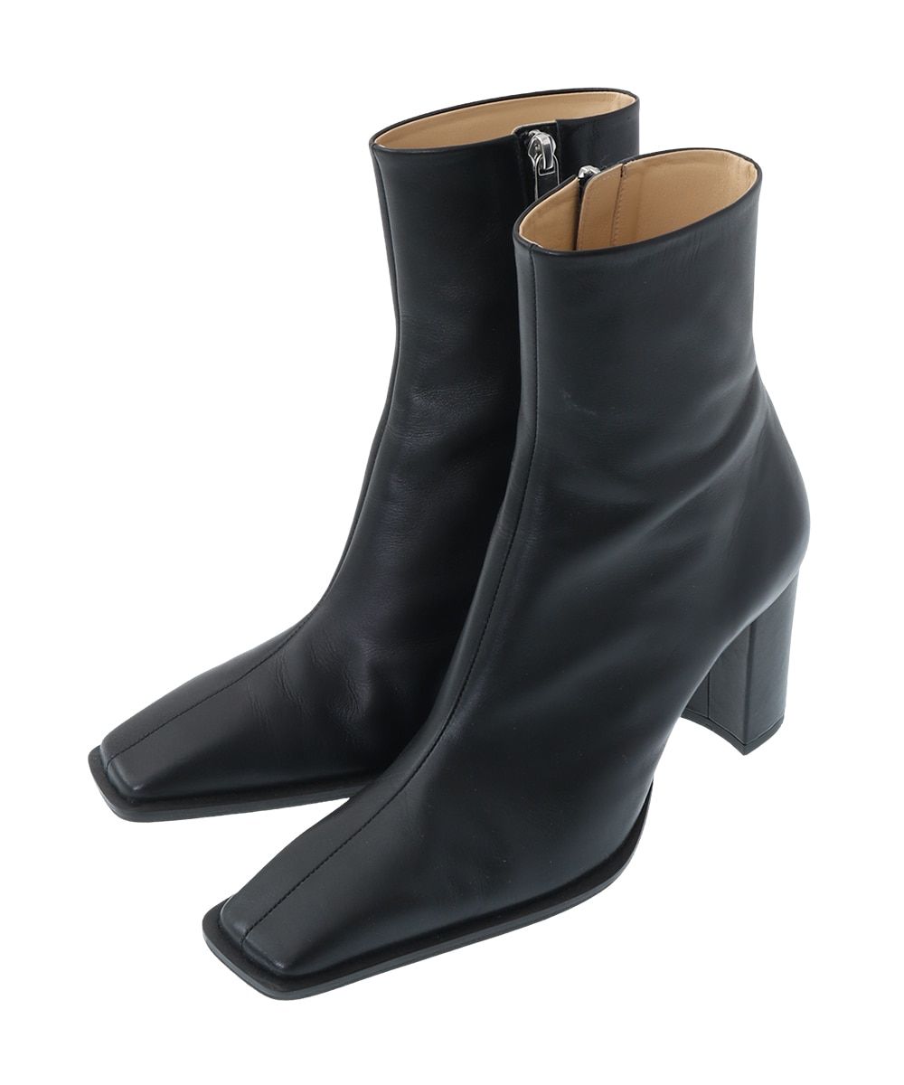 CLANE - スクエア― エッジ ショート ブーツ - SQUARE EDGE SHORT BOOTS
