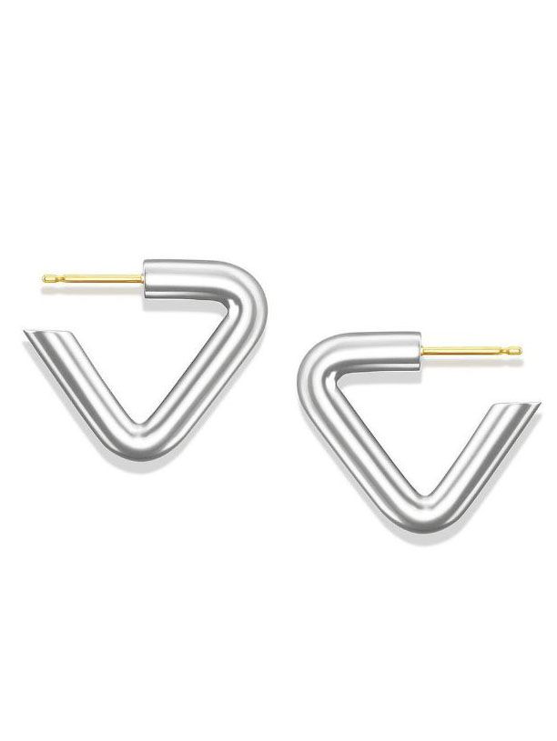 CAREERING - 【両耳用】 TRIANGLE 301 YELLOW - トライアングル ピアス